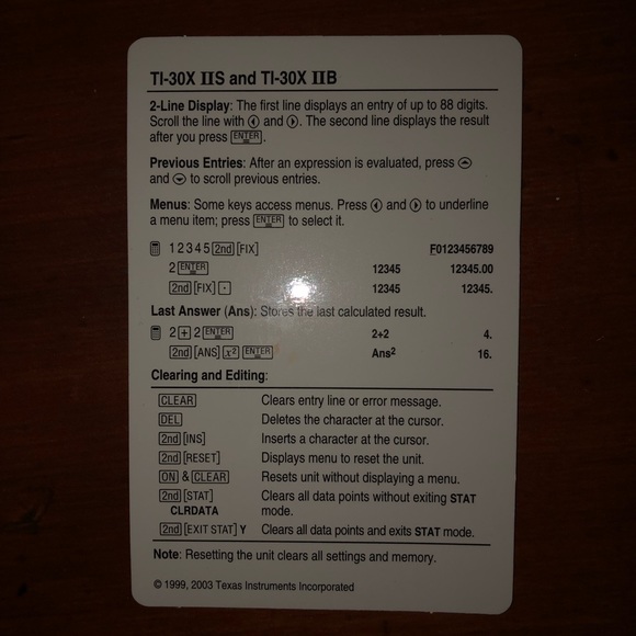 TI-30X Calculator Brand New - Picture 5 of 5